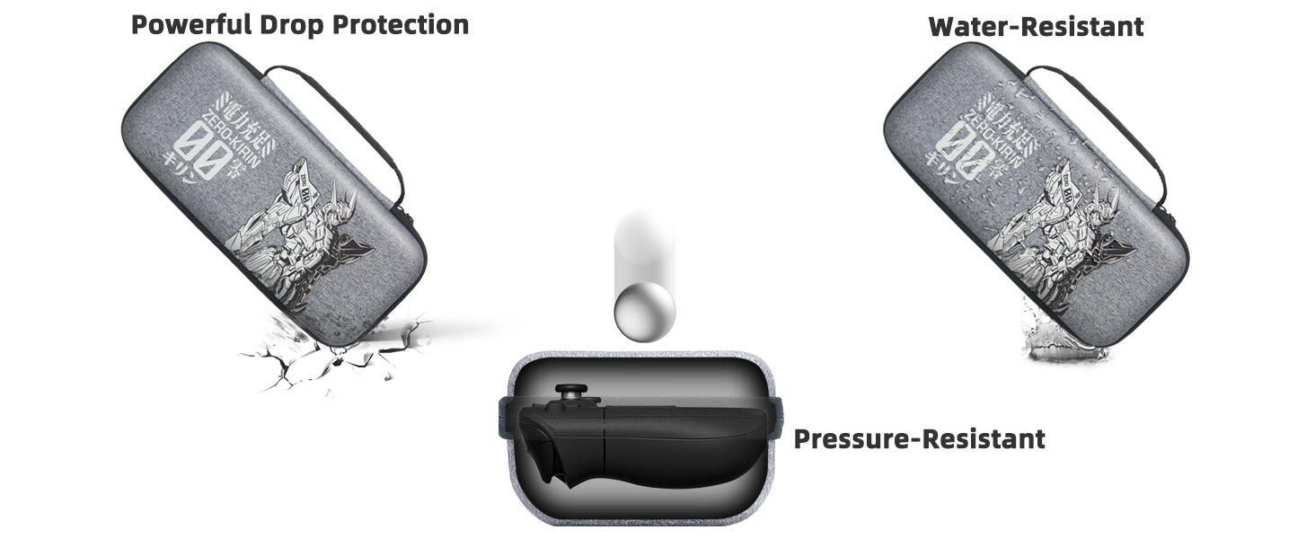 Mytrix Zero-Kirin Steam Deck Protective Travel Carrying Case, Portable Hard Shell Pouch for Steam Deck Console & Accessories Mytrix Zero-Kirin Steam Deck Protective Travel Carrying Case, Portable Hard Shell Pouch for Steam Deck Console & Accessories